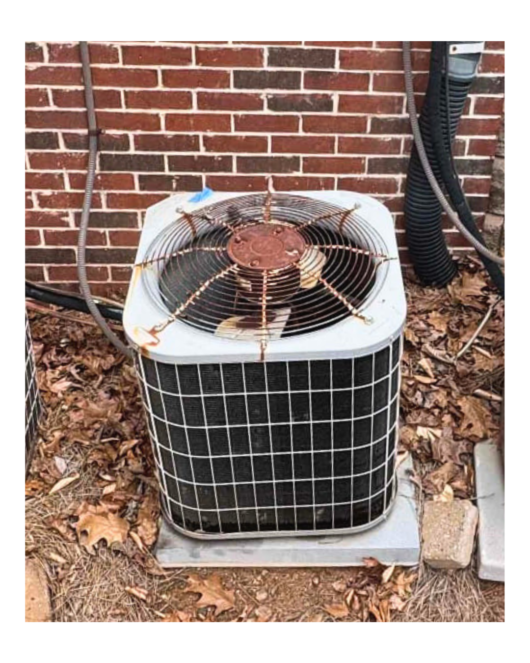 Before — AC Unit Installation