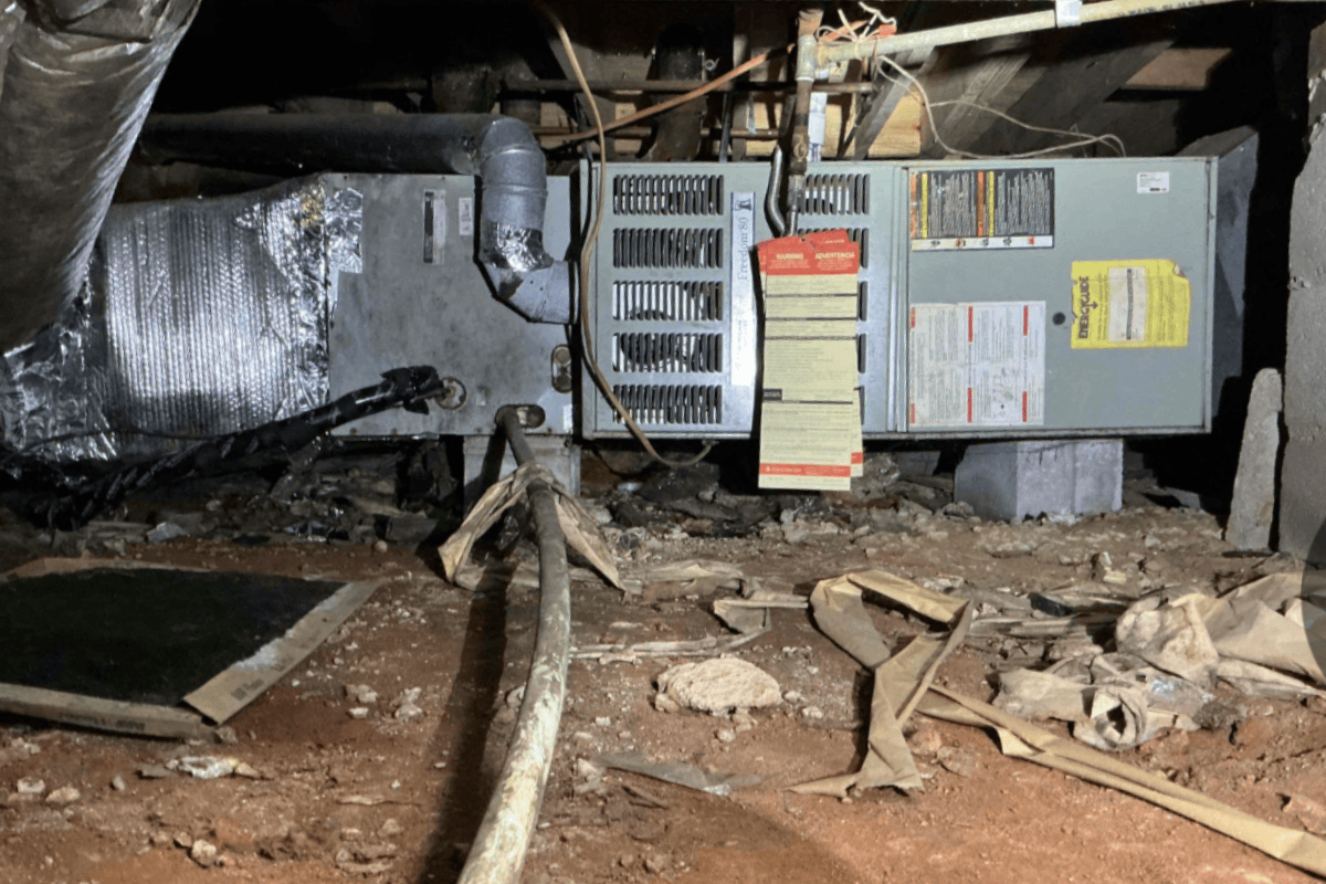 Before — HVAC System Replacement